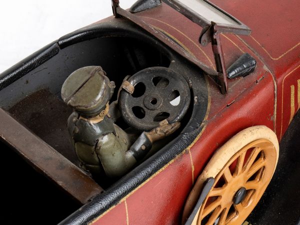 BING Germany, limousine aperta  - Asta Antique Toys & Sports Memorabilia - Associazione Nazionale - Case d'Asta italiane