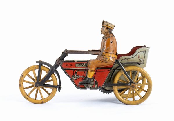 G&K Moto CYCLON con sidecar  - Asta Antique Toys & Sports Memorabilia - Associazione Nazionale - Case d'Asta italiane