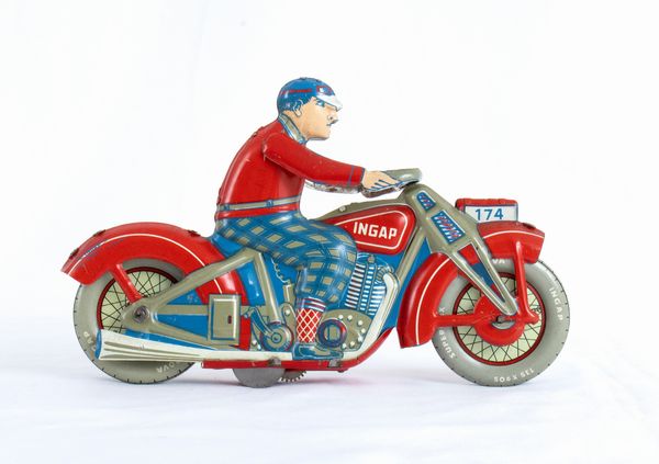 INGAP, Motocicletta  - Asta Antique Toys & Sports Memorabilia - Associazione Nazionale - Case d'Asta italiane