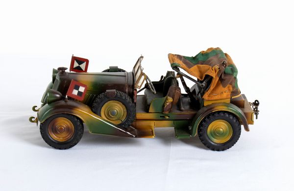 LINEOL Kubelwagen della Wermacht  - Asta Antique Toys & Sports Memorabilia - Associazione Nazionale - Case d'Asta italiane