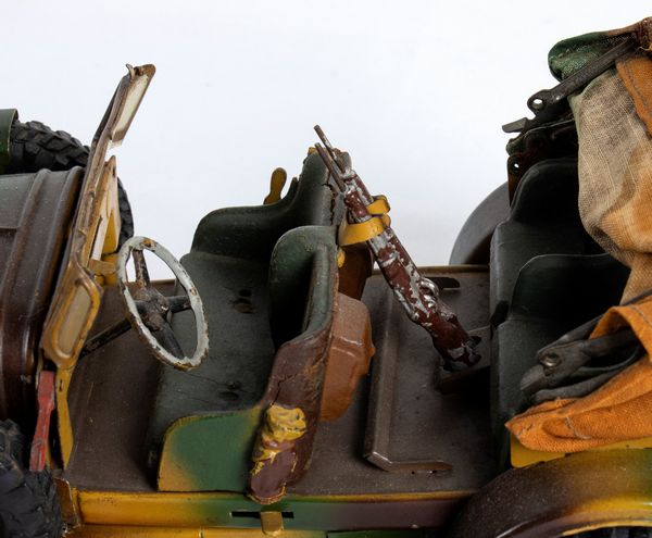 LINEOL Kubelwagen della Wermacht  - Asta Antique Toys & Sports Memorabilia - Associazione Nazionale - Case d'Asta italiane