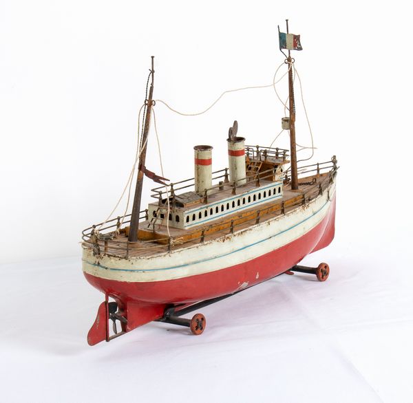 Carette, nave passeggeri  - Asta Antique Toys & Sports Memorabilia - Associazione Nazionale - Case d'Asta italiane