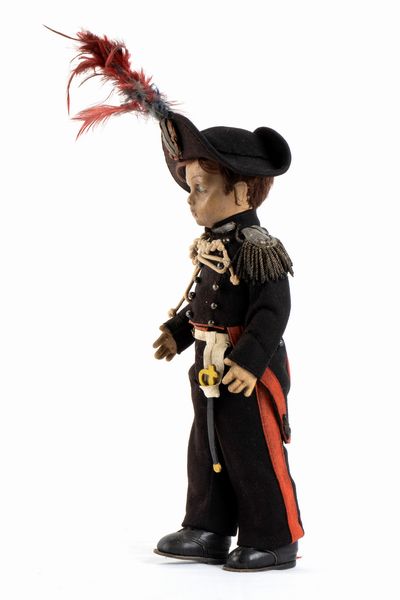LENCI personaggio Carabiniere Reale in Grande Uniforme  - Asta Antique Toys & Sports Memorabilia - Associazione Nazionale - Case d'Asta italiane