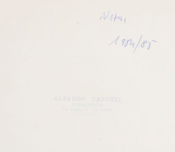 Calcio, Italia, NAPOLI Football Club foto con autografi 1984-85  - Asta Antique Toys & Sports Memorabilia - Associazione Nazionale - Case d'Asta italiane