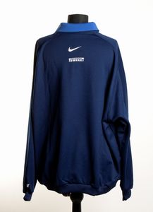 Calcio, Italia, FC INTER tuta autografata Zamorano  - Asta Antique Toys & Sports Memorabilia - Associazione Nazionale - Case d'Asta italiane