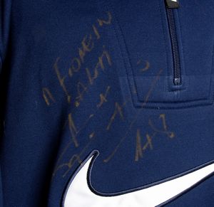 Calcio, Italia, FC INTER tuta autografata Zamorano  - Asta Antique Toys & Sports Memorabilia - Associazione Nazionale - Case d'Asta italiane