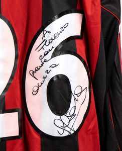 Calcio, Italia, AC MILAN, maglia autografata SALA  - Asta Antique Toys & Sports Memorabilia - Associazione Nazionale - Case d'Asta italiane