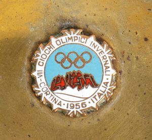 Olimpiadi, CORTINA 1956 gadget CONI  - Asta Antique Toys & Sports Memorabilia - Associazione Nazionale - Case d'Asta italiane