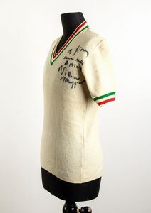 Atletica, Italia, Maggioni Vittorio, maglia campione 1951  - Asta Antique Toys & Sports Memorabilia - Associazione Nazionale - Case d'Asta italiane