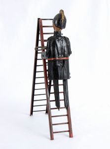 MARTIN, Fernand - Vigile del Fuoco su scala  - Asta Antique Toys & Sports Memorabilia - Associazione Nazionale - Case d'Asta italiane
