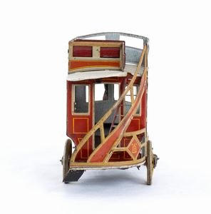 LEHMANN, Autobus a due piani  - Asta Antique Toys & Sports Memorabilia - Associazione Nazionale - Case d'Asta italiane