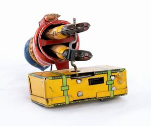 BELL, Viaggiatore con valigia  - Asta Antique Toys & Sports Memorabilia - Associazione Nazionale - Case d'Asta italiane