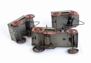 Autocarro con rimorchi  - Asta Antique Toys & Sports Memorabilia - Associazione Nazionale - Case d'Asta italiane