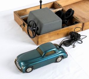 DOMO Ferrari 166 Touring filoguidata  - Asta Antique Toys & Sports Memorabilia - Associazione Nazionale - Case d'Asta italiane
