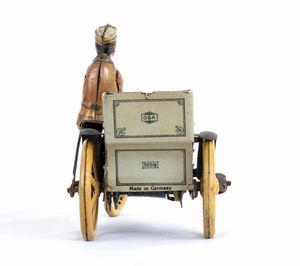 G&K Moto CYCLON con sidecar  - Asta Antique Toys & Sports Memorabilia - Associazione Nazionale - Case d'Asta italiane