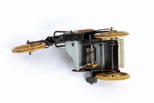 G&K Moto CYCLON con sidecar  - Asta Antique Toys & Sports Memorabilia - Associazione Nazionale - Case d'Asta italiane