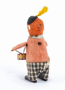 SCHUCO, Pagliaccio con tamburo  - Asta Antique Toys & Sports Memorabilia - Associazione Nazionale - Case d'Asta italiane