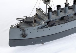 BING, Germany, incrociatore da guerra  - Asta Antique Toys & Sports Memorabilia - Associazione Nazionale - Case d'Asta italiane