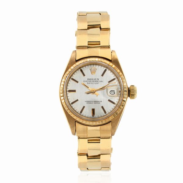 Rolex Oyster Perpetual Datejust, orologio da donna vintage  - Asta Gioielli Orologi | Fashion Vintage - Associazione Nazionale - Case d'Asta italiane