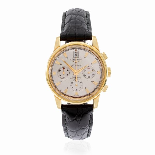 Longines Automatic Conquest, orologio da polso cronografo bicompax vintage  - Asta Gioielli Orologi | Fashion Vintage - Associazione Nazionale - Case d'Asta italiane