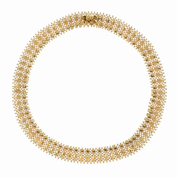 Collana in oro giallo 18kt  - Asta Gioielli Orologi | Fashion Vintage - Associazione Nazionale - Case d'Asta italiane