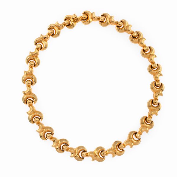 Collana in oro giallo 18kt  - Asta Gioielli Orologi | Fashion Vintage - Associazione Nazionale - Case d'Asta italiane