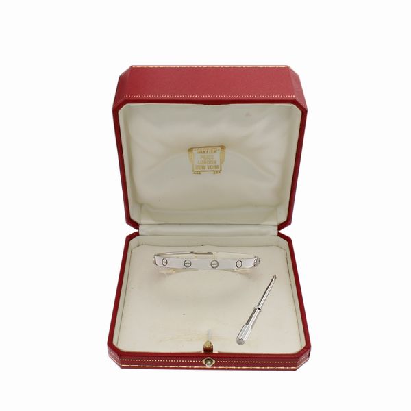 Cartier bracciale collezione Love  - Asta Gioielli Orologi | Fashion Vintage - Associazione Nazionale - Case d'Asta italiane