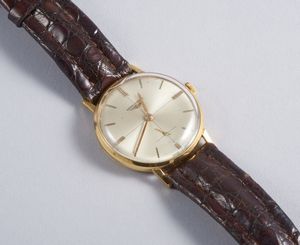 LONGINES : Orologio da uomo di forma rotonda in oro giallo 18k.con movimento meccanico  - Asta GIOIELLI - OROLOGI - ALL I WANT FOR CHRISTMAS Online - Associazione Nazionale - Case d'Asta italiane