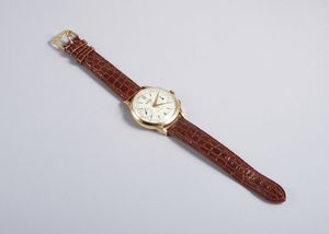 Eberhard - Cronografo Extra-Fort con cassa in oro rosa 18k. anni 50
