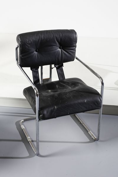 FALESCHINI GUIDO : Quattro poltroncine mod. Tucroma per Mariani, Italia  - Asta DESIGN E ARTI DECORATIVE DEL NOVECENTO - Associazione Nazionale - Case d'Asta italiane