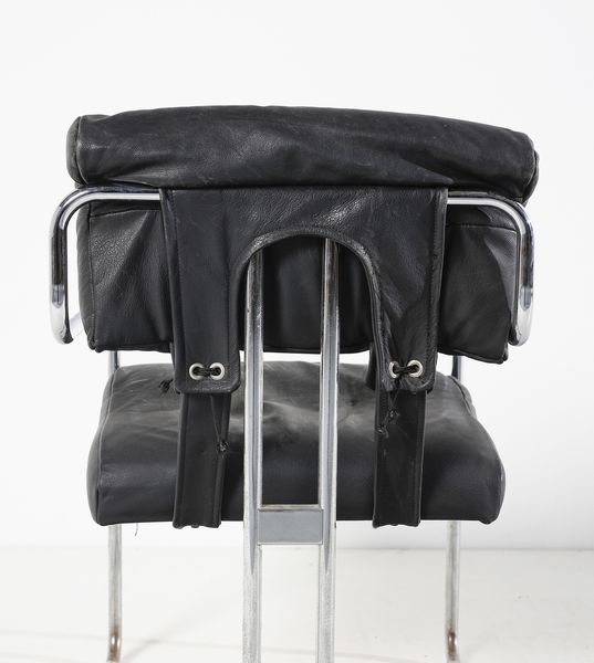 FALESCHINI GUIDO : Quattro poltroncine mod. Tucroma per Mariani, Italia  - Asta DESIGN E ARTI DECORATIVE DEL NOVECENTO - Associazione Nazionale - Case d'Asta italiane