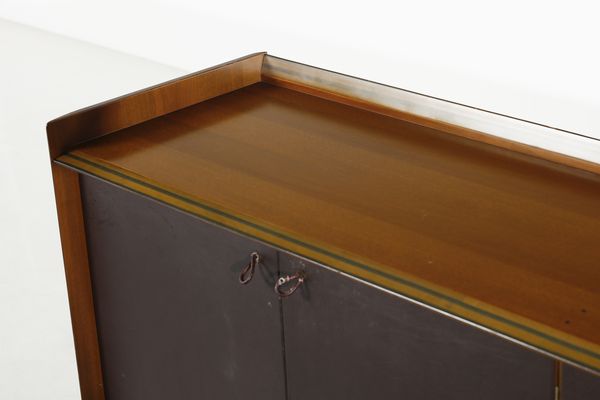 SCARPA AFRA (1937-2011) & TOBIA (n. 1935) : Credenza su ruote della serie Artona per Maxalto, Italia  - Asta DESIGN E ARTI DECORATIVE DEL NOVECENTO - Associazione Nazionale - Case d'Asta italiane