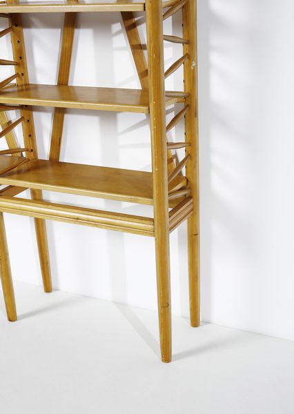 NORDIO UMBERTO (1891 - 1971) : Libreria eseguita da Ebanisteria Florit  - Asta DESIGN E ARTI DECORATIVE DEL NOVECENTO - Associazione Nazionale - Case d'Asta italiane