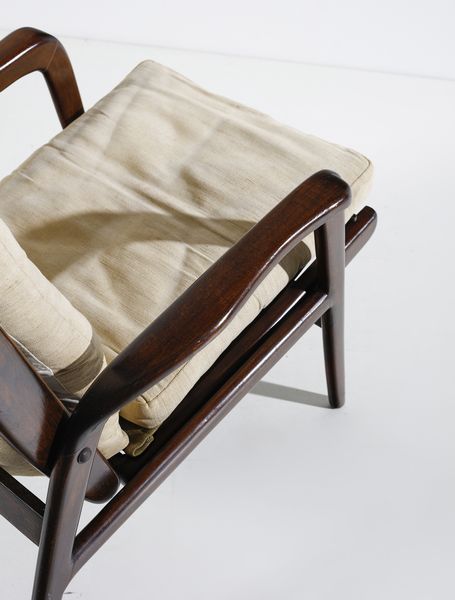 MOGENSEN BORGE (1914 - 1972) : attribuito. Coppia di poltrone reclinabili  - Asta DESIGN E ARTI DECORATIVE DEL NOVECENTO - Associazione Nazionale - Case d'Asta italiane