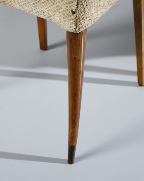 BORSANI OSVALDO (1911 - 1985) : attribuito. Sei sedie  - Asta DESIGN E ARTI DECORATIVE DEL NOVECENTO - Associazione Nazionale - Case d'Asta italiane