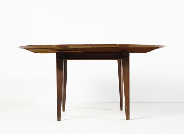 MANIFATTURA ITALIANA : Tavolo allungabile  - Asta DESIGN E ARTI DECORATIVE DEL NOVECENTO - Associazione Nazionale - Case d'Asta italiane