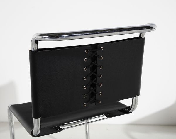 BREUER MARCEL LAJOS (1902 - 1981) : Sei sedie mod. B33  - Asta DESIGN E ARTI DECORATIVE DEL NOVECENTO - Associazione Nazionale - Case d'Asta italiane