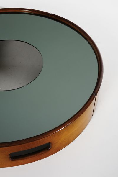 AGNOLI TITO (1931 - 2012) : nello stile di. Tavolo da salotto  - Asta DESIGN E ARTI DECORATIVE DEL NOVECENTO - Associazione Nazionale - Case d'Asta italiane