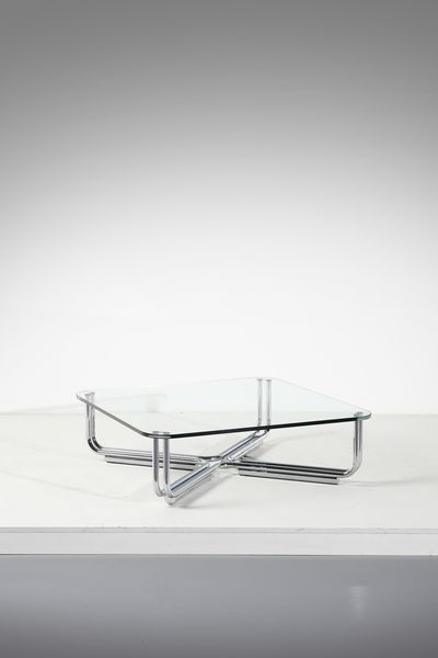 FRATTINI GIANFRANCO (1926 - 2004) : Tavolo da salotto mod. 784 per Cassina, Meda  - Asta DESIGN E ARTI DECORATIVE DEL NOVECENTO - Associazione Nazionale - Case d'Asta italiane