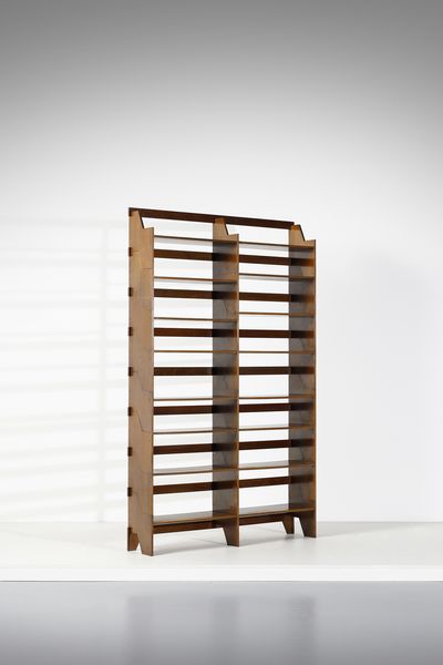 FORTI RENATO (n. 1923) : Libreria mod. F54 per Frangi, Italia  - Asta DESIGN E ARTI DECORATIVE DEL NOVECENTO - Associazione Nazionale - Case d'Asta italiane