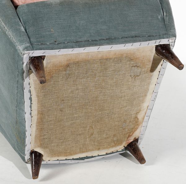 PONTI GIO (1891 - 1979) : attribuito. Coppia di poltrone  - Asta DESIGN E ARTI DECORATIVE DEL NOVECENTO - Associazione Nazionale - Case d'Asta italiane