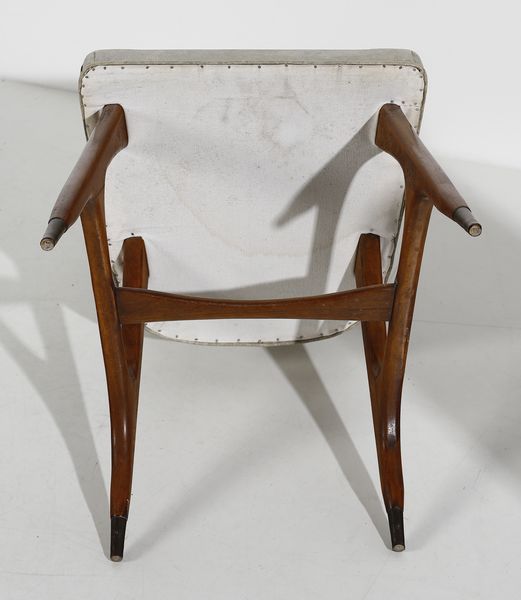 BEGA MELCHIORRE (1898 - 1976) : Sei sedie  - Asta DESIGN E ARTI DECORATIVE DEL NOVECENTO - Associazione Nazionale - Case d'Asta italiane