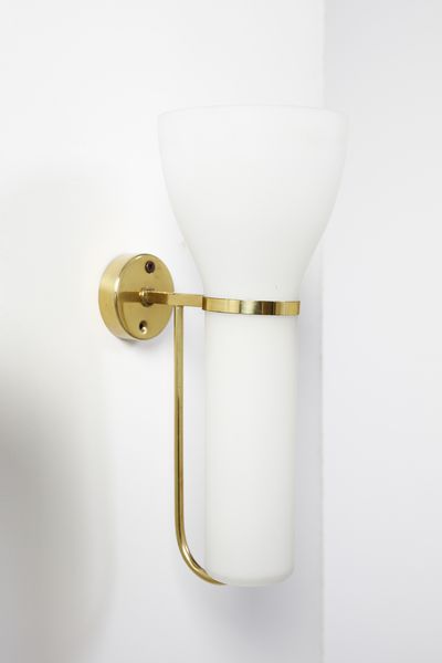 MANIFATTURA ITALIANA : Coppia di lampade da parete  - Asta DESIGN E ARTI DECORATIVE DEL NOVECENTO - Associazione Nazionale - Case d'Asta italiane