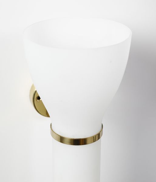 MANIFATTURA ITALIANA : Coppia di lampade da parete  - Asta DESIGN E ARTI DECORATIVE DEL NOVECENTO - Associazione Nazionale - Case d'Asta italiane