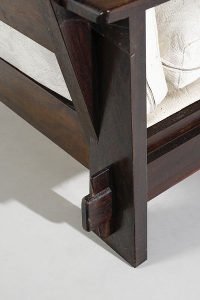 MANIFATTURA BRASILIANA : Coppia di poltrone  - Asta DESIGN E ARTI DECORATIVE DEL NOVECENTO - Associazione Nazionale - Case d'Asta italiane