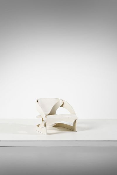 COLOMBO JOE (1930 - 1971) : Poltrona mod. 4801 per Kartell, Milano  - Asta DESIGN E ARTI DECORATIVE DEL NOVECENTO - Associazione Nazionale - Case d'Asta italiane