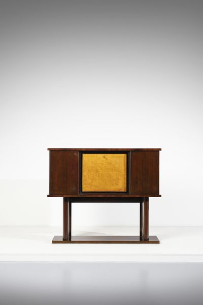MANIFATTURA ITALIANA : Mobile bar razionalista  - Asta DESIGN E ARTI DECORATIVE DEL NOVECENTO - Associazione Nazionale - Case d'Asta italiane