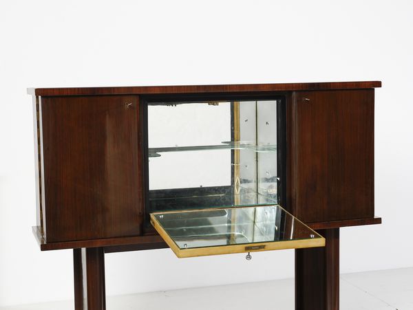 MANIFATTURA ITALIANA : Mobile bar razionalista  - Asta DESIGN E ARTI DECORATIVE DEL NOVECENTO - Associazione Nazionale - Case d'Asta italiane