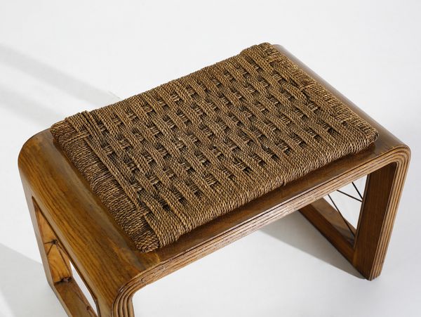 MANIFATTURA ITALIANA : Coppia di sgabelli  - Asta DESIGN E ARTI DECORATIVE DEL NOVECENTO - Associazione Nazionale - Case d'Asta italiane