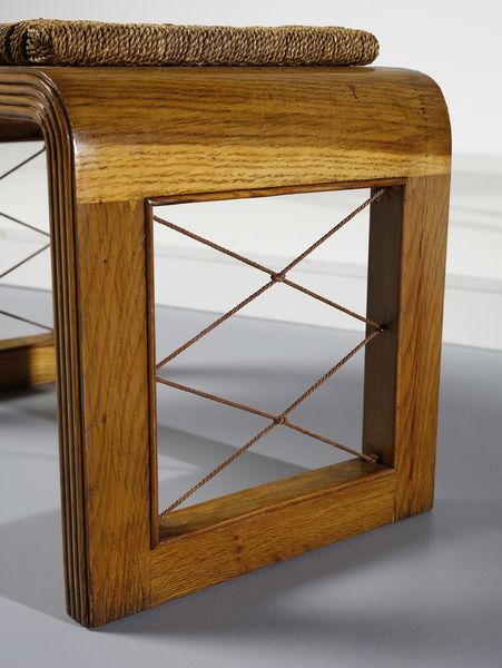 MANIFATTURA ITALIANA : Coppia di sgabelli  - Asta DESIGN E ARTI DECORATIVE DEL NOVECENTO - Associazione Nazionale - Case d'Asta italiane